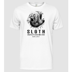 Pólómánia SLOTH inactive drk - Férfi Alap póló
