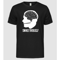 Pólómánia smoke yourself - Férfi Alap póló