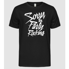 Pólómánia Sorry For Party Rocking - Férfi Alap póló férfi póló