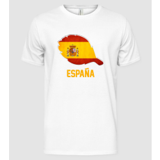 Pólómánia Spanyol zászló - Férfi Alap póló