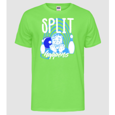 Pólómánia Split Happens - Férfi Neon Póló
