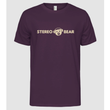 Pólómánia Stereo Bear - Férfi Alap póló férfi póló