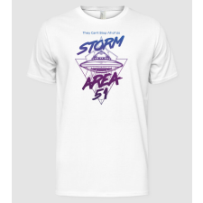 Pólómánia storm area 51 ufo purple - Férfi Alap póló férfi póló