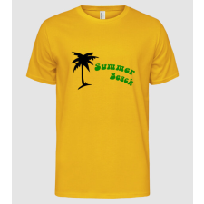 Pólómánia summer beach - Férfi Alap póló férfi póló