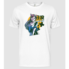 Pólómánia Sunset Tokyo Anime Lány - Férfi Alap póló