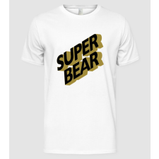Pólómánia Super Bear - Férfi Alap póló férfi póló