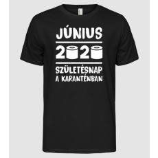 Pólómánia Születésnap karanténban Június 2020 - Férfi Alap póló
