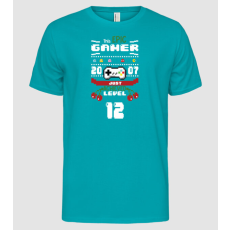 Pólómánia Szülinapos Gamer 2007 12 - Férfi Alap póló