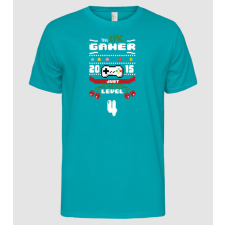 Pólómánia Szülinapos Gamer 2015 4 - Férfi Alap póló férfi póló