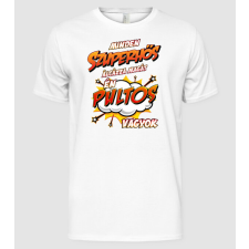 Pólómánia Szuperhős álca pultos - Férfi Alap póló férfi póló