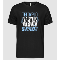 Pólómánia Szuperhős tetováló - Férfi Alap póló