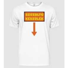 Pólómánia szűzoltó készülék - Férfi Alap póló