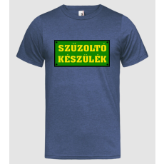 Pólómánia Szűzoltó készülék - Férfi Heather Póló