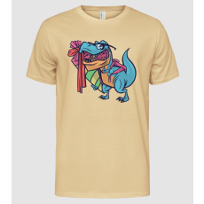 Pólómánia T-rex Iskolás - Férfi Alap póló