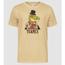 Pólómánia Tea Rex Dinoszaurusz teával - Férfi Alap póló