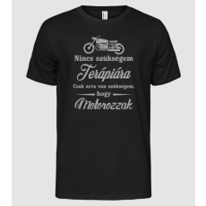 Pólómánia Terápiás motorozás - Férfi Alap póló