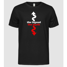 Pólómánia The legend - the myth - Férfi Alap póló férfi póló