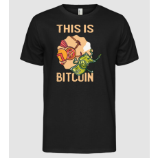 Pólómánia This is Bitcoin - Férfi Alap póló