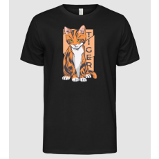 Pólómánia Tigris Cica - Férfi Alap póló