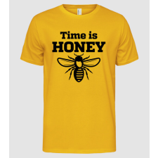 Pólómánia Time is honey - Férfi Alap póló férfi póló