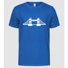 Pólómánia Tower Bridge - Férfi Alap póló