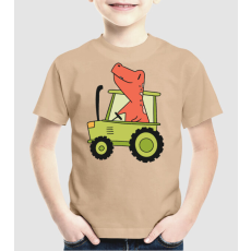Pólómánia Traktoros Dinoszaurusz - Uniszex Gyerek Póló