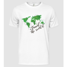 Pólómánia Travel the world - Férfi Alap póló