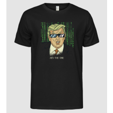 Pólómánia Trump Mátrix - Férfi Alap póló