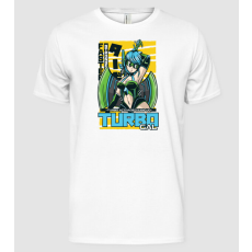 Pólómánia Turbo Gal Anime - Férfi Alap póló