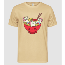 Pólómánia Unikornis Ramen - Férfi Alap póló
