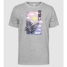 Pólómánia Vaporwave Hullám - Férfi Alap póló