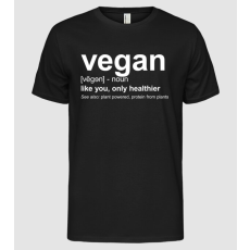 Pólómánia Vegan definition - Férfi Alap póló