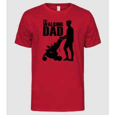Pólómánia walking dad_9999 - Férfi Alap póló