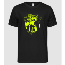 Pólómánia Walking Drunk - Férfi Alap póló férfi póló