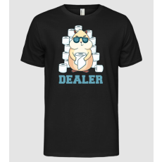 Pólómánia WC papír Dealer - Férfi Alap póló