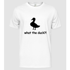 Pólómánia What the duck - Férfi Alap póló férfi póló