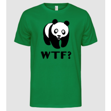 Pólómánia What The Fuck Panda - Férfi Alap póló