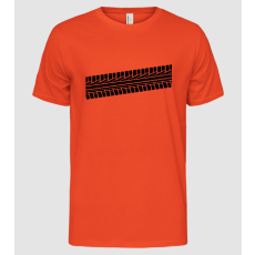 Pólómánia wheel-track2 - Férfi Alap póló