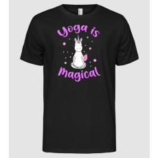 Pólómánia yoga is magical - Férfi Alap póló