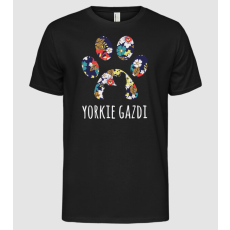 Pólómánia Yorkie gazdi - Férfi Alap póló