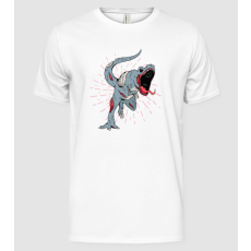 Pólómánia Zombi T-rex - Férfi Alap póló
