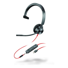 Poly Blackwire 3315-M USB-C/A (8X218AA) fülhallgató, fejhallgató