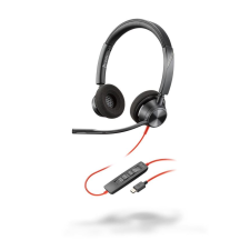 Poly Blackwire 3320 USB-C (213935-01) fülhallgató, fejhallgató