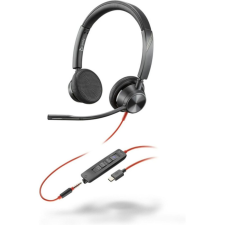 Poly Blackwire C3325-M USB-C/A (8X222AA) fülhallgató, fejhallgató