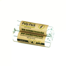 Poly-Pack Poly Pack lebomló PLA szemeteszsák 10L - 45*45cm, 10db/tek tisztító- és takarítószer, higiénia