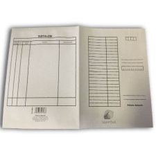  Pólyás iratgyűjtő Clarissa A/4 230g fehér mappa