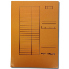  Pólyás iratgyűjtő pd A/4 narancssárga mappa