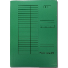  Pólyás iratgyűjtő pd A/4 zöld mappa