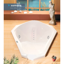  Polysan Samora 163*139*51 kád, zuhanykabin