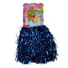  Pom-pom fényes, kék jelmez